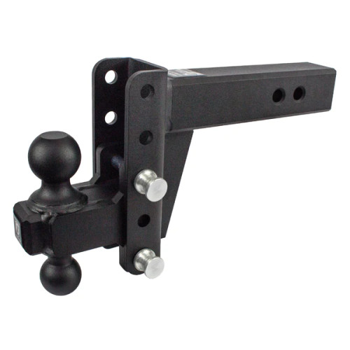 BPHD254 --- Dual-Ball Three Position 2-1/2" Shank Heavy Duty Hitch - 22k